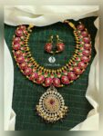 Kundan Haram with Victorian Pendant