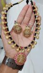 lakshmi black bead